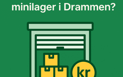 Hva koster det å leie minilager i Drammen?